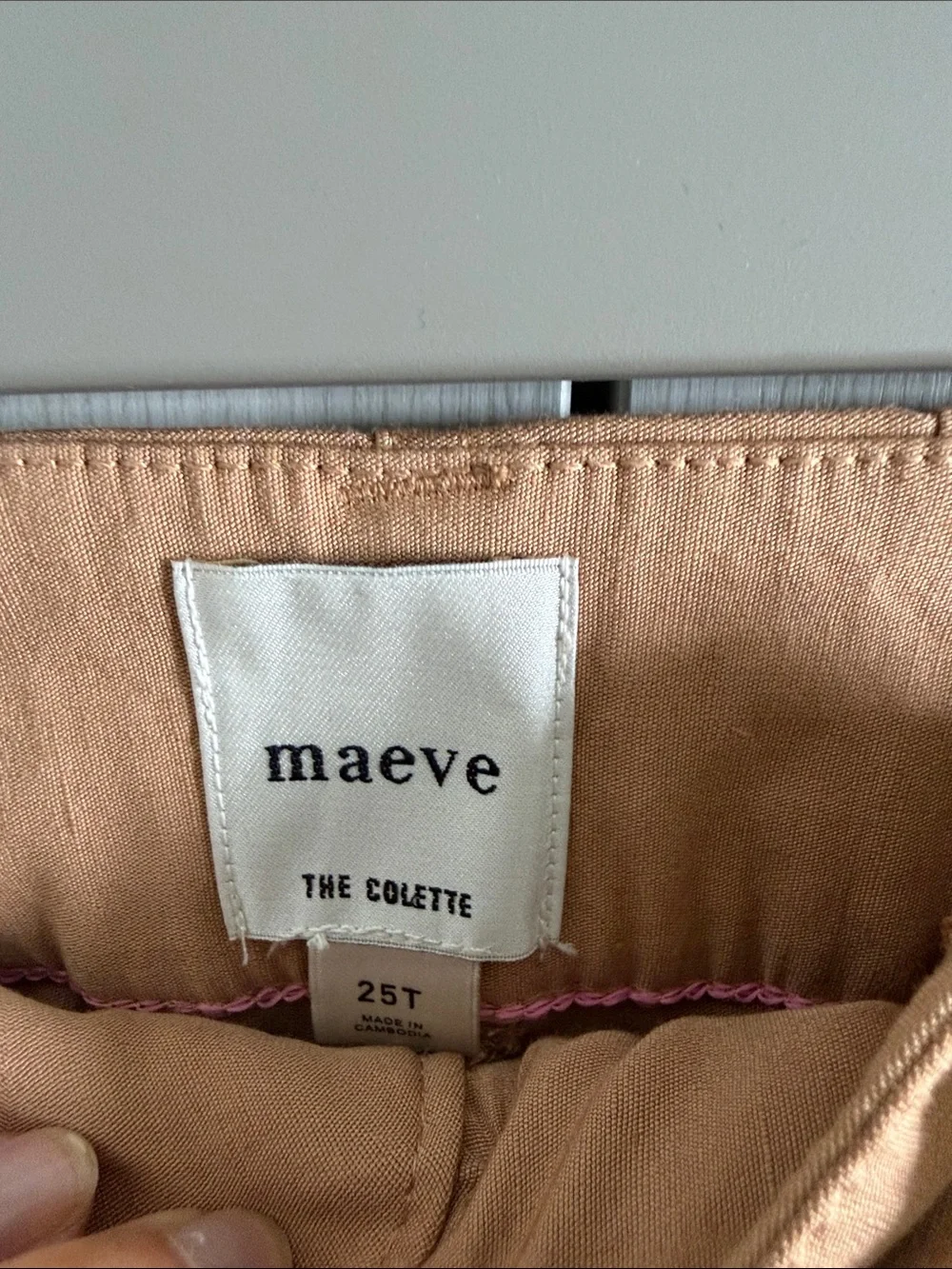 Maeve Colette in Tan
